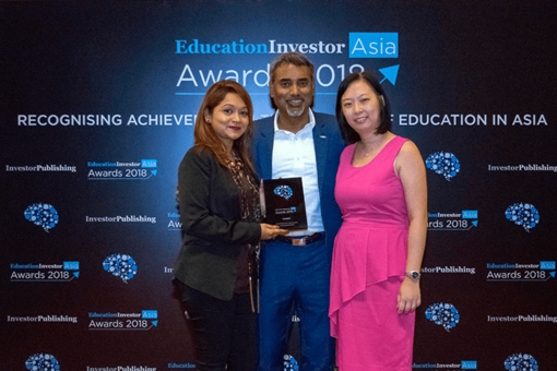 LSBF in Singapore Wins Award at EducationInvestor Asia Awards 2018