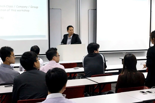 Guest Speaker Talk with Finance Director of Asia Countries, Motorola Solutions