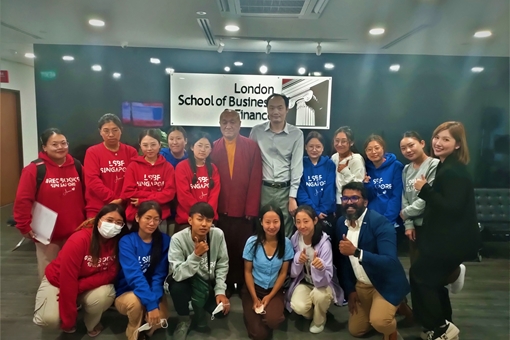 LSBF Singapore Welcomes First Intake of Students from Bhutan