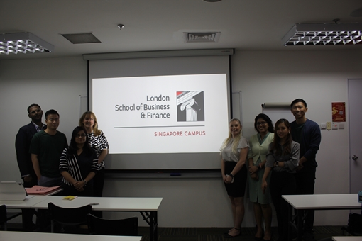 LSBF Singapore Campus Holds First Orientation Session for New Manchester Met Students