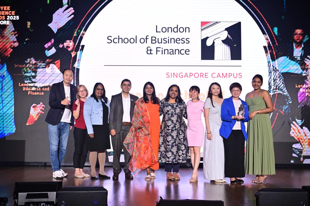 LSBF Singapore Clinches Double Victory at the Employee Experience Awards 2025